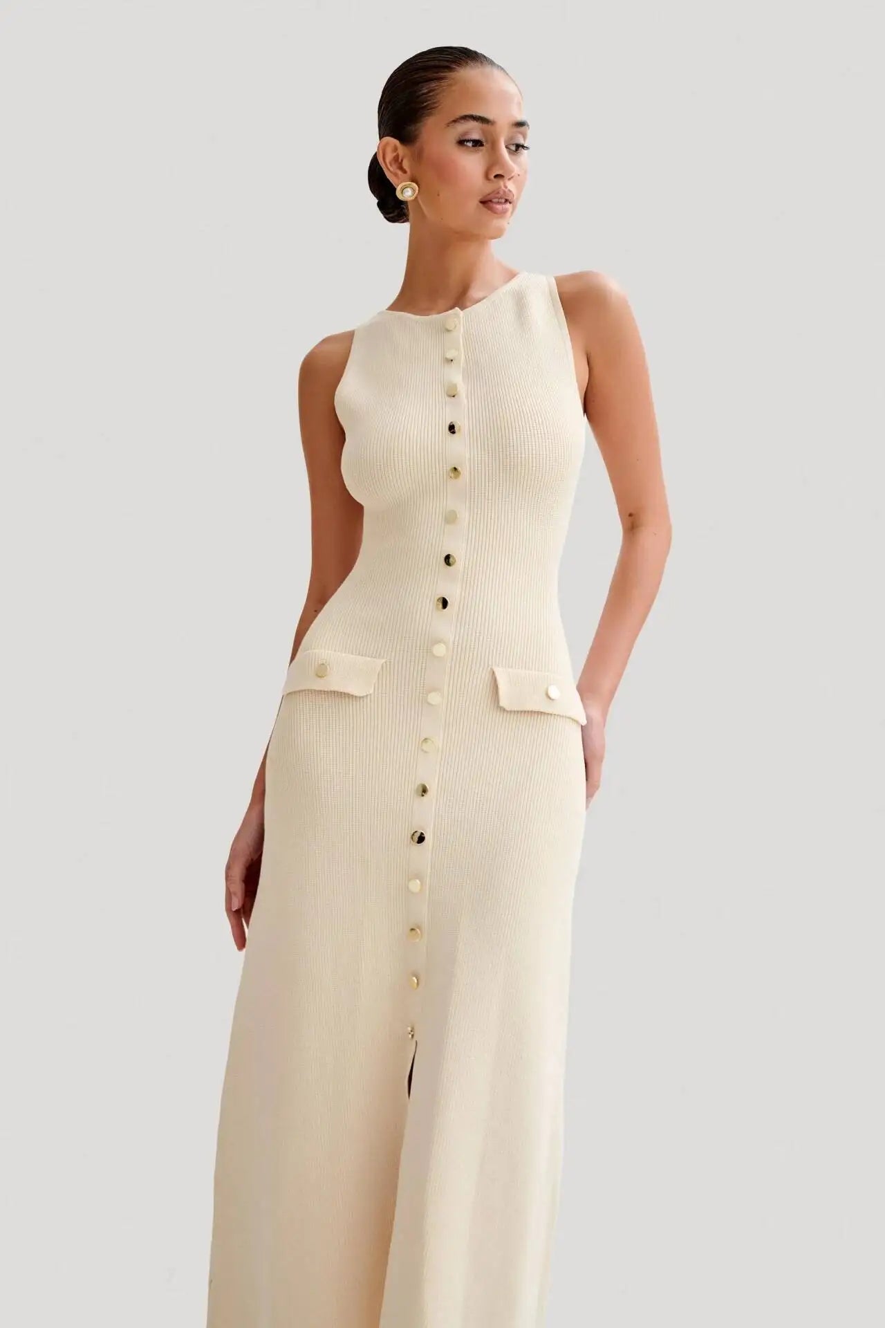 Vestido Largo Elegante Mujer™