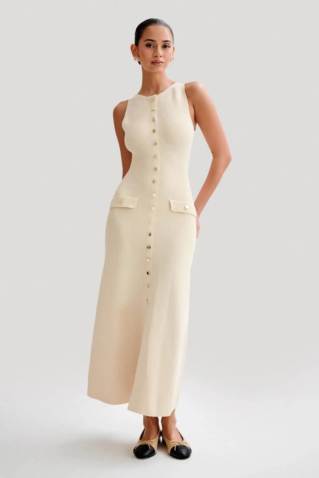 Vestido Largo Elegante Mujer™