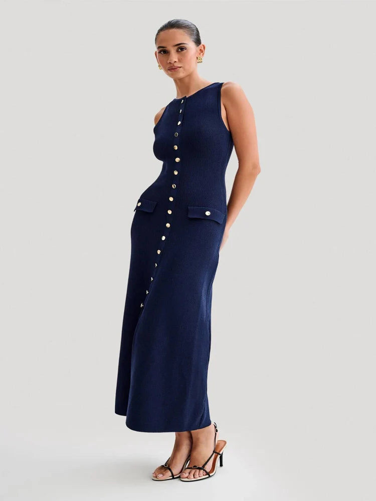 Vestido Largo Elegante Mujer™