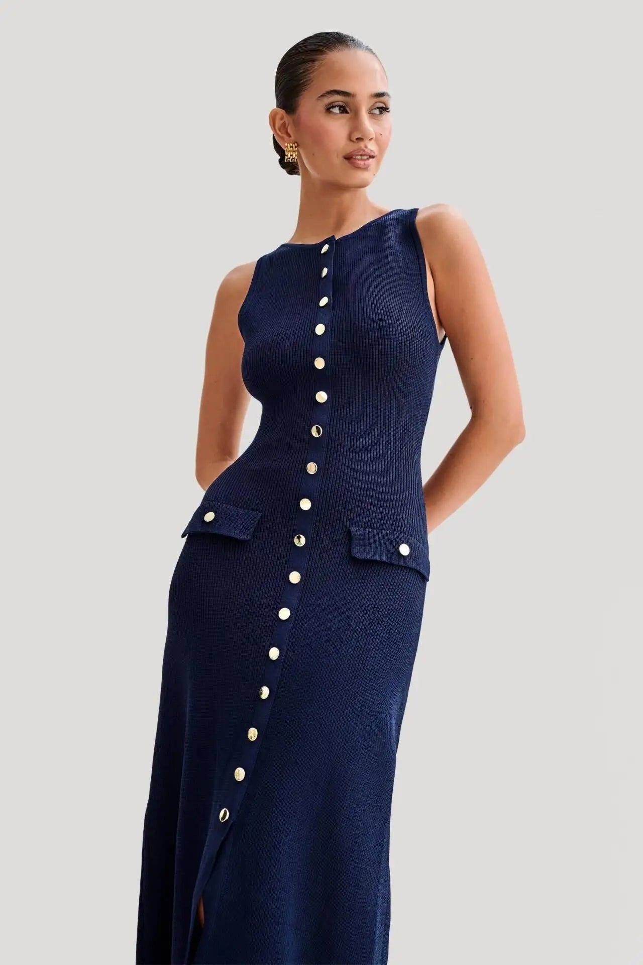 Vestido Largo Elegante Mujer™