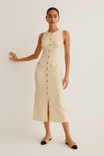 Vestido Largo Elegante Mujer™