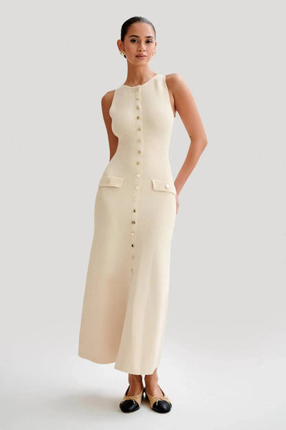 Vestido Largo Elegante Mujer™