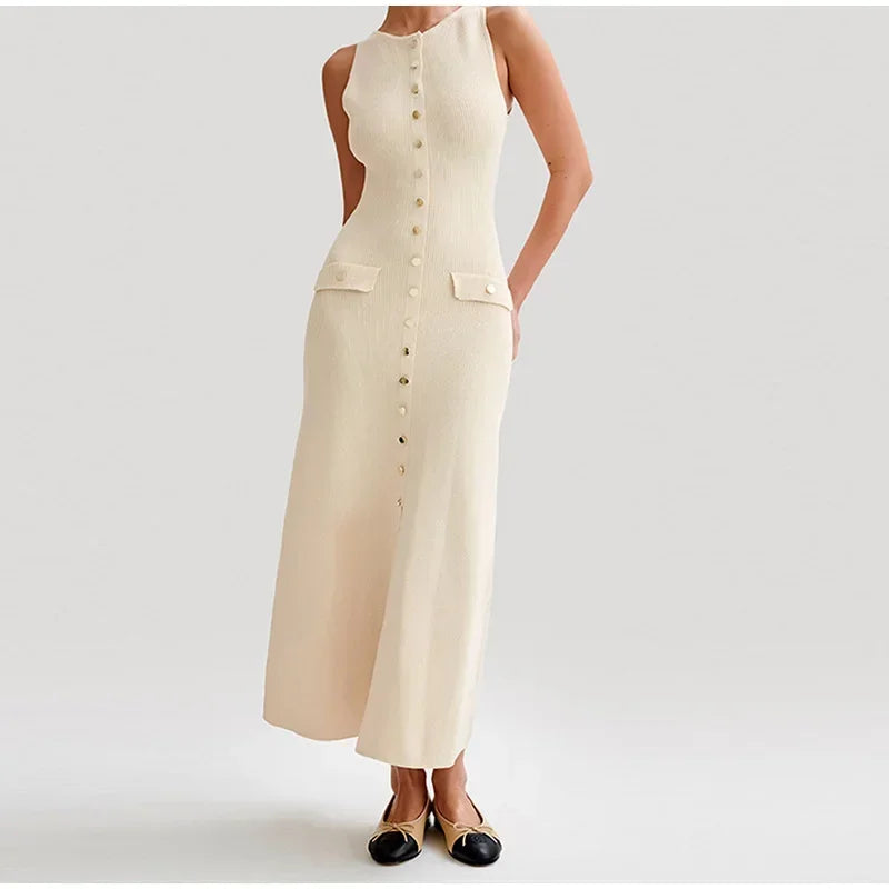 Vestido Largo Elegante Mujer™